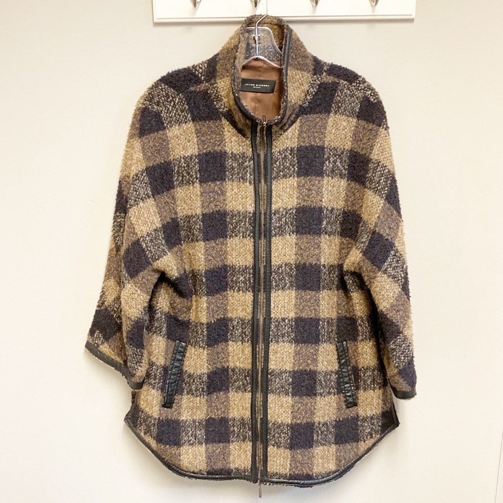 JAVIER SIMORRA Plaid Parka SZ 10